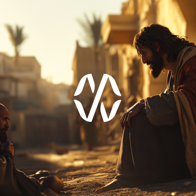 Jesus Healing Cripple Man