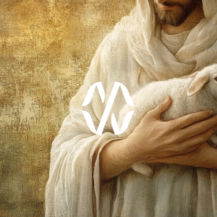 Jesus Holding a Lamb