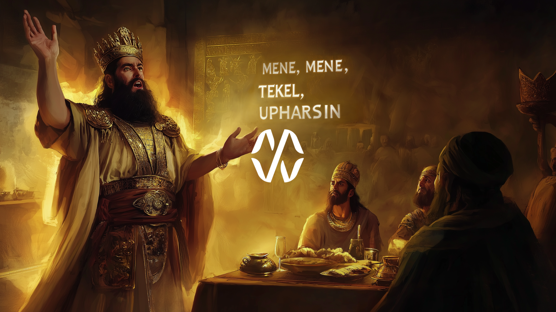 King Belshazzar Writing on the Wall